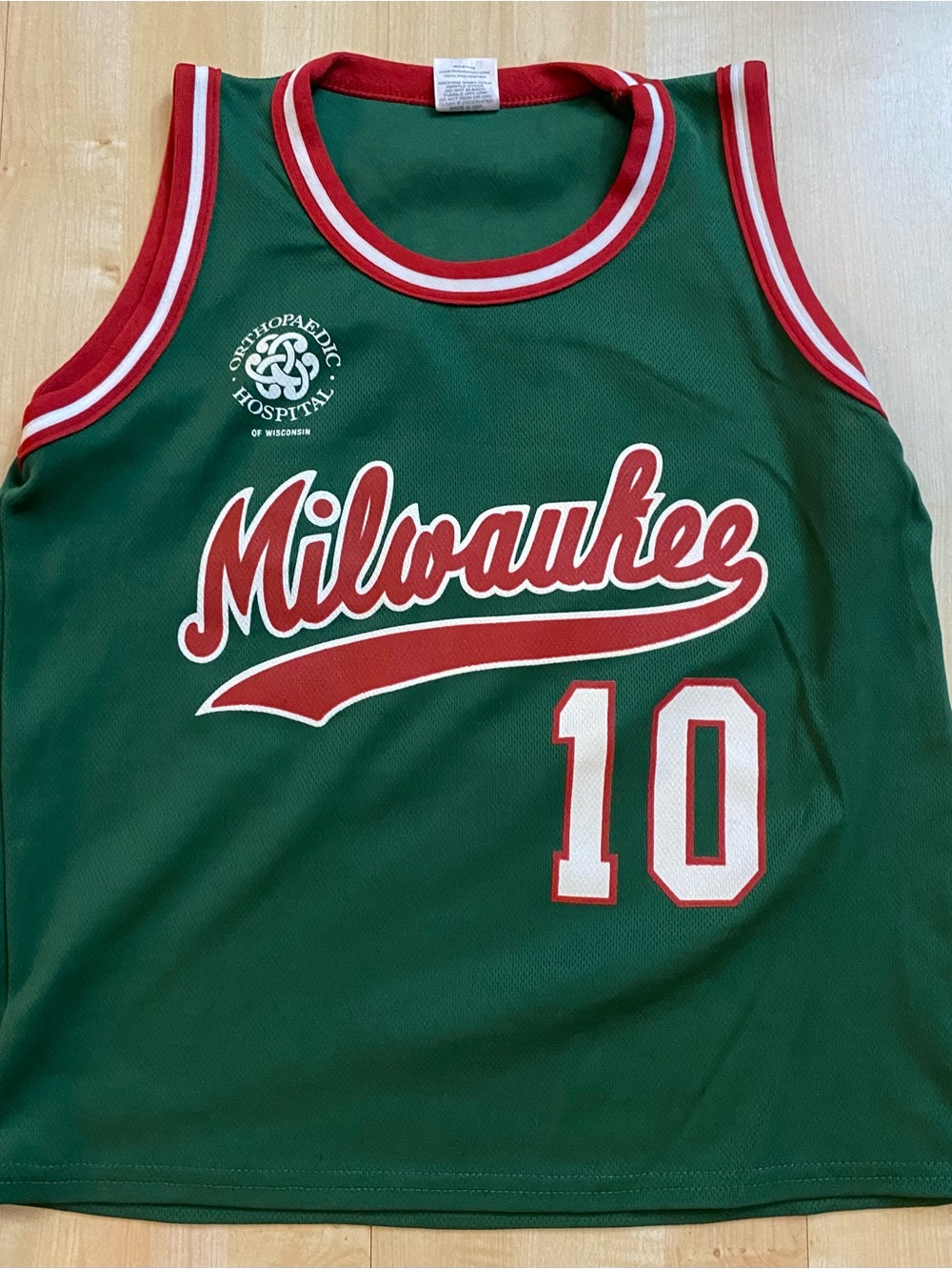 Park Antony Milwaukee Bucks Bob Dandridge #10 SGA Jersey Youth Size 14-16